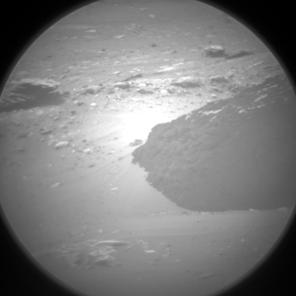 Foto de Marte da câmera CHEMCAM_RMI