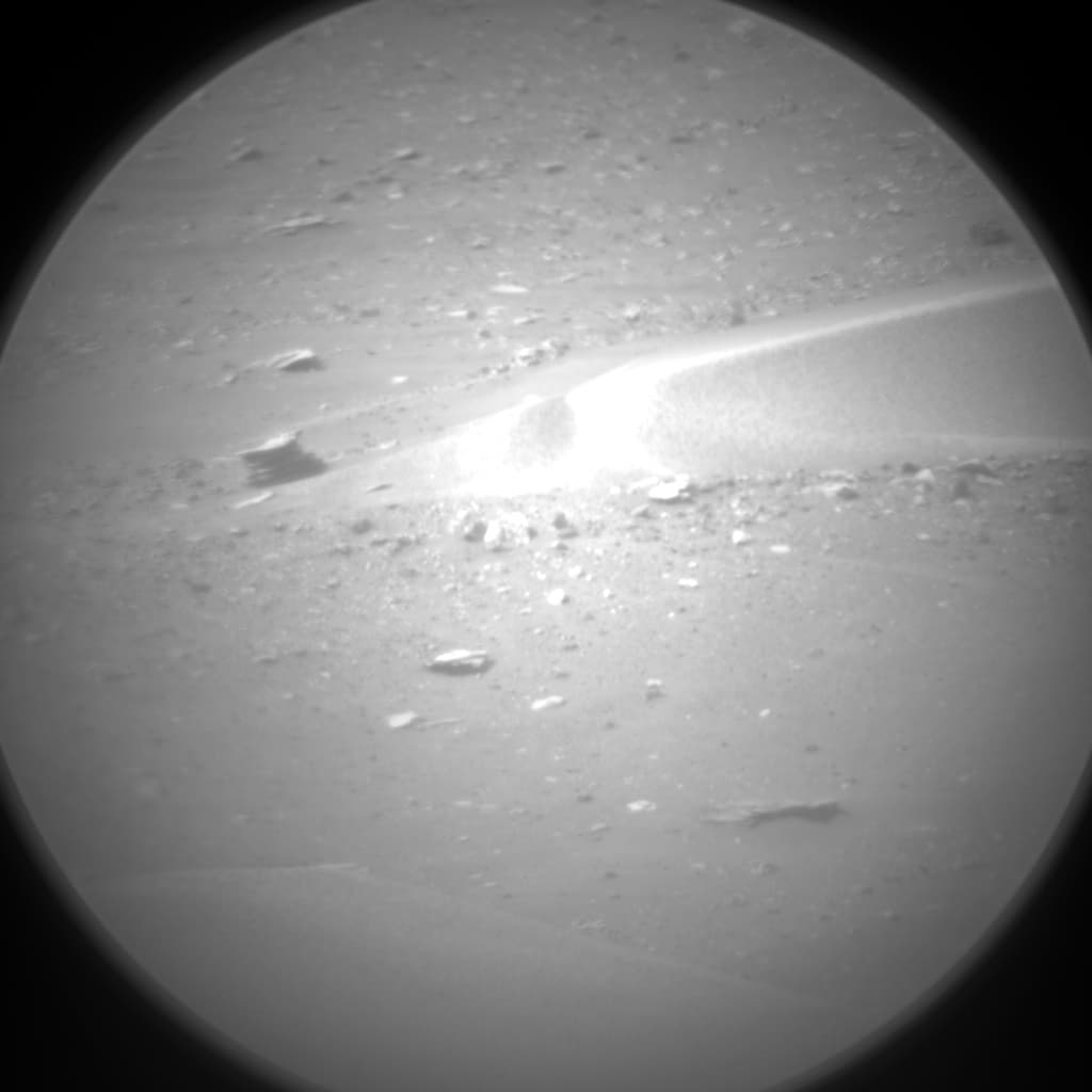 Foto de Marte da câmera CHEMCAM_RMI