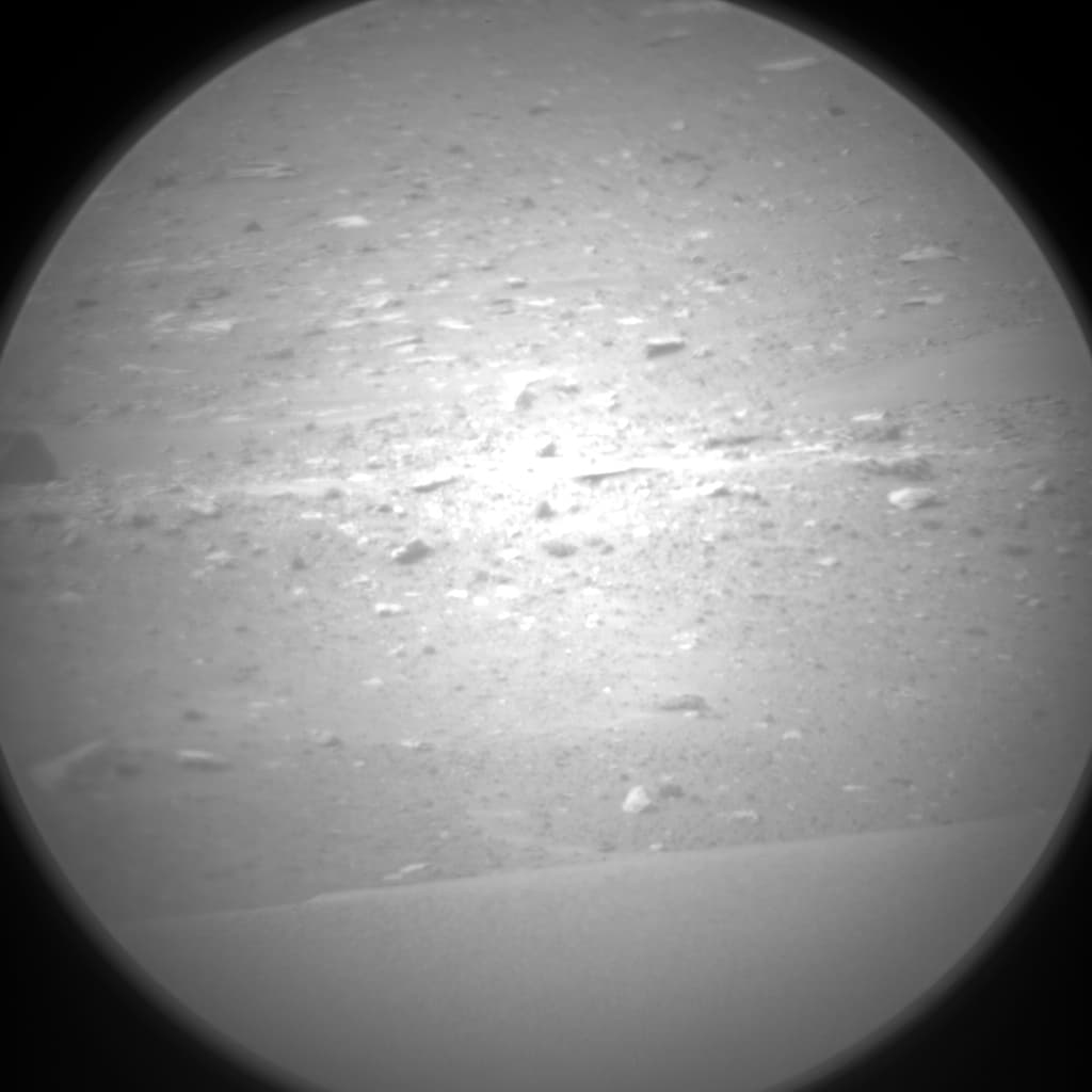 Foto de Marte da câmera CHEMCAM_RMI