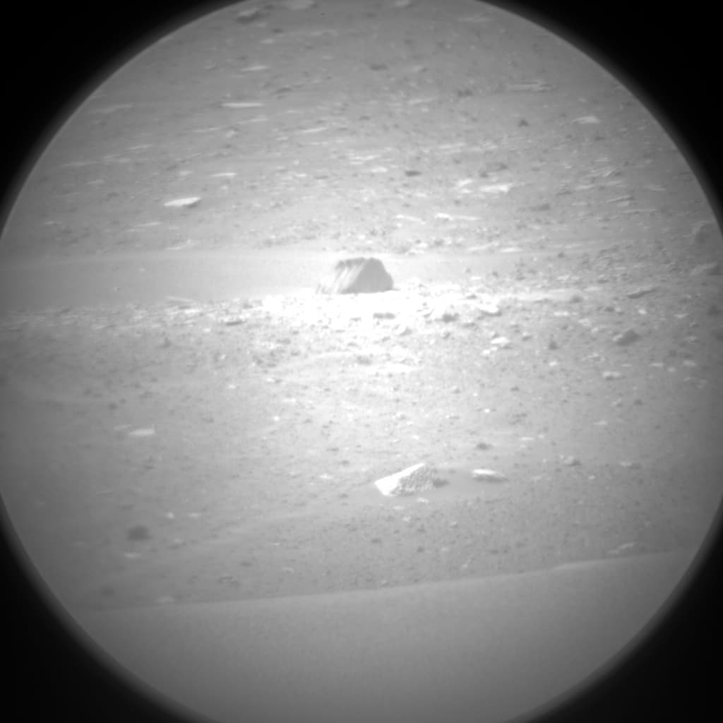 Foto de Marte da câmera CHEMCAM_RMI
