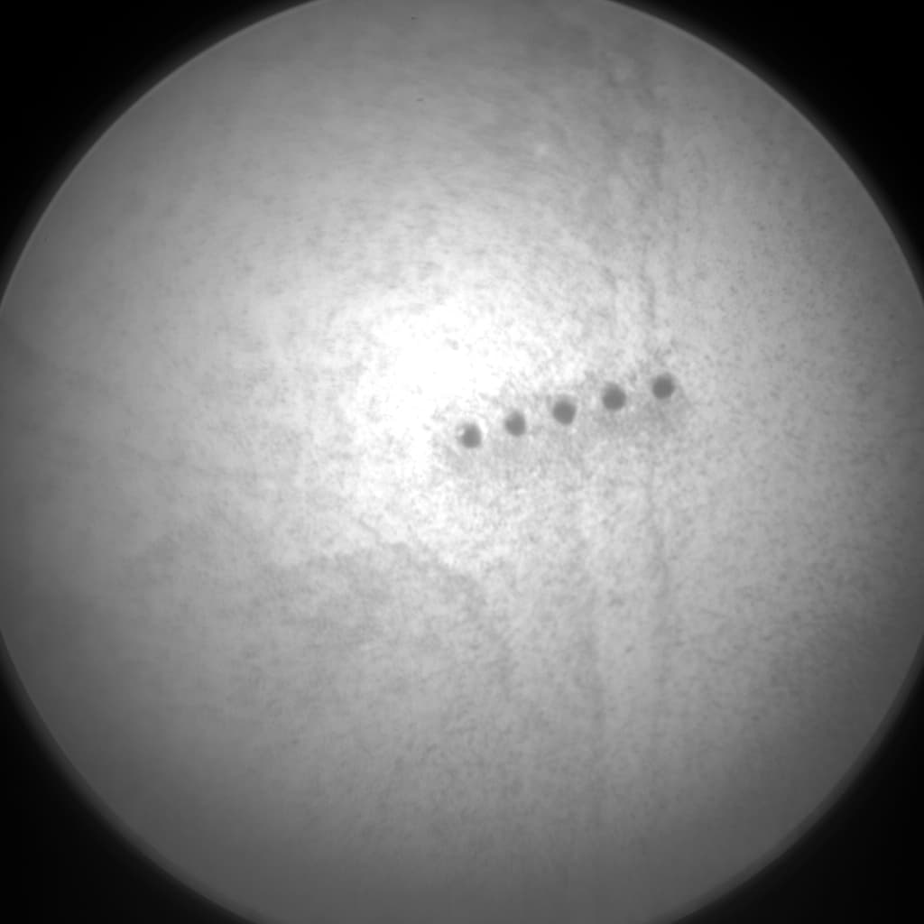 Foto de Marte da câmera CHEMCAM_RMI