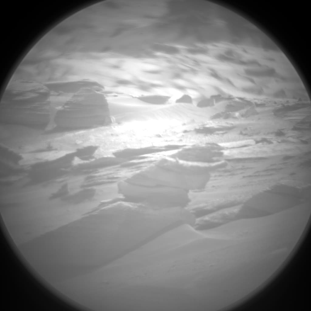 Foto de Marte da câmera CHEMCAM_RMI