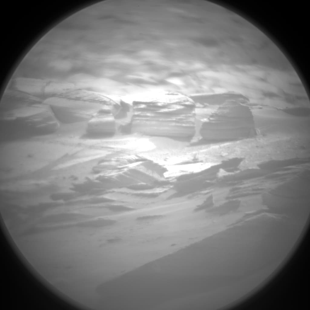 Foto de Marte da câmera CHEMCAM_RMI