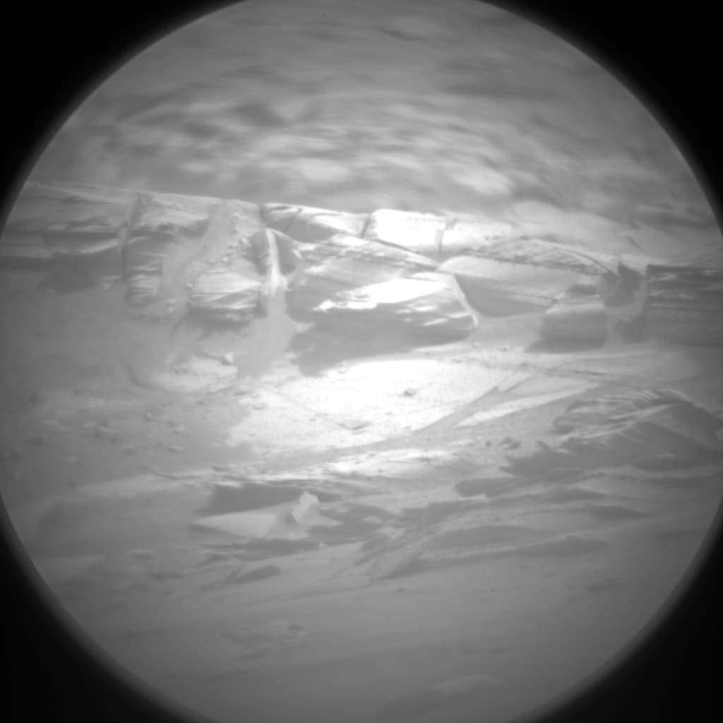 Foto de Marte da câmera CHEMCAM_RMI