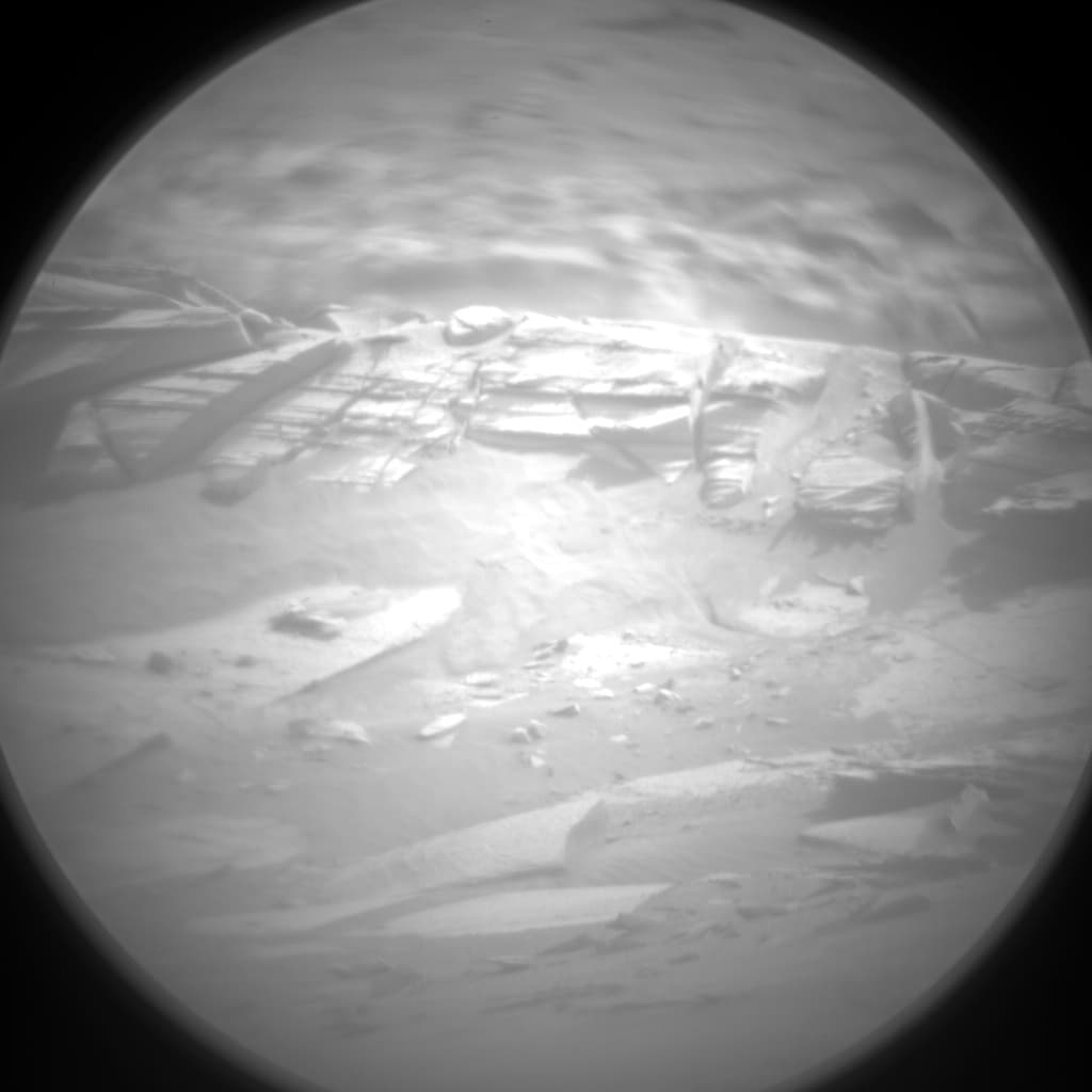 Foto de Marte da câmera CHEMCAM_RMI