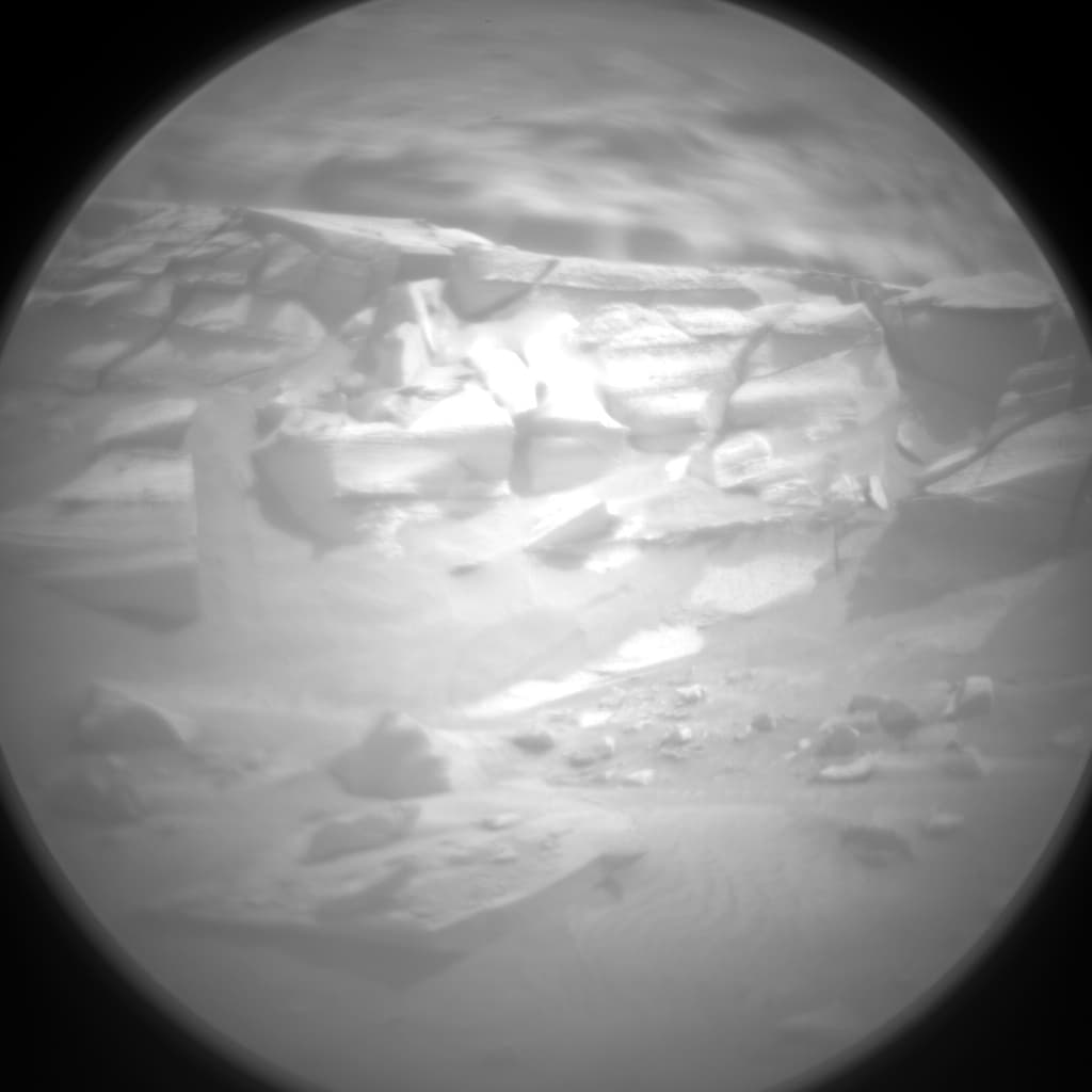 Foto de Marte da câmera CHEMCAM_RMI