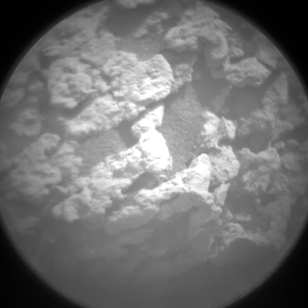 Foto de Marte da câmera CHEMCAM_RMI