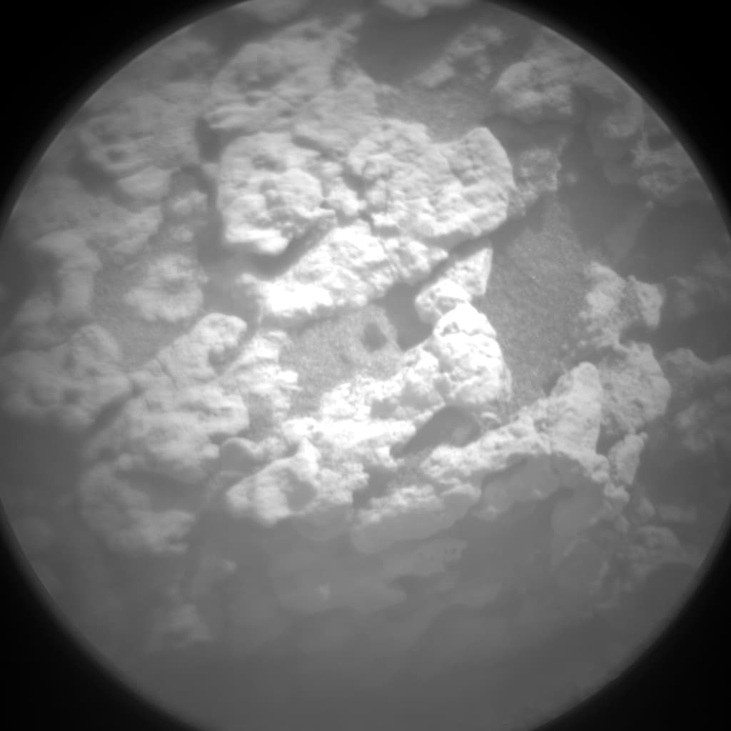 Foto de Marte da câmera CHEMCAM_RMI