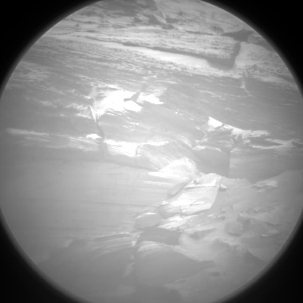 Foto de Marte da câmera CHEMCAM_RMI