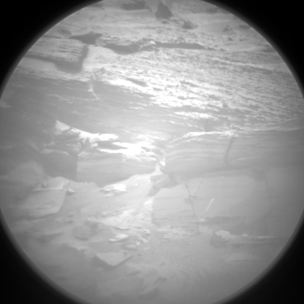 Foto de Marte da câmera CHEMCAM_RMI