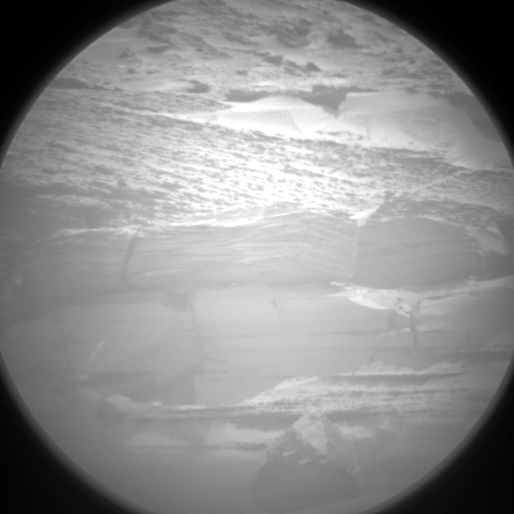 Foto de Marte da câmera CHEMCAM_RMI