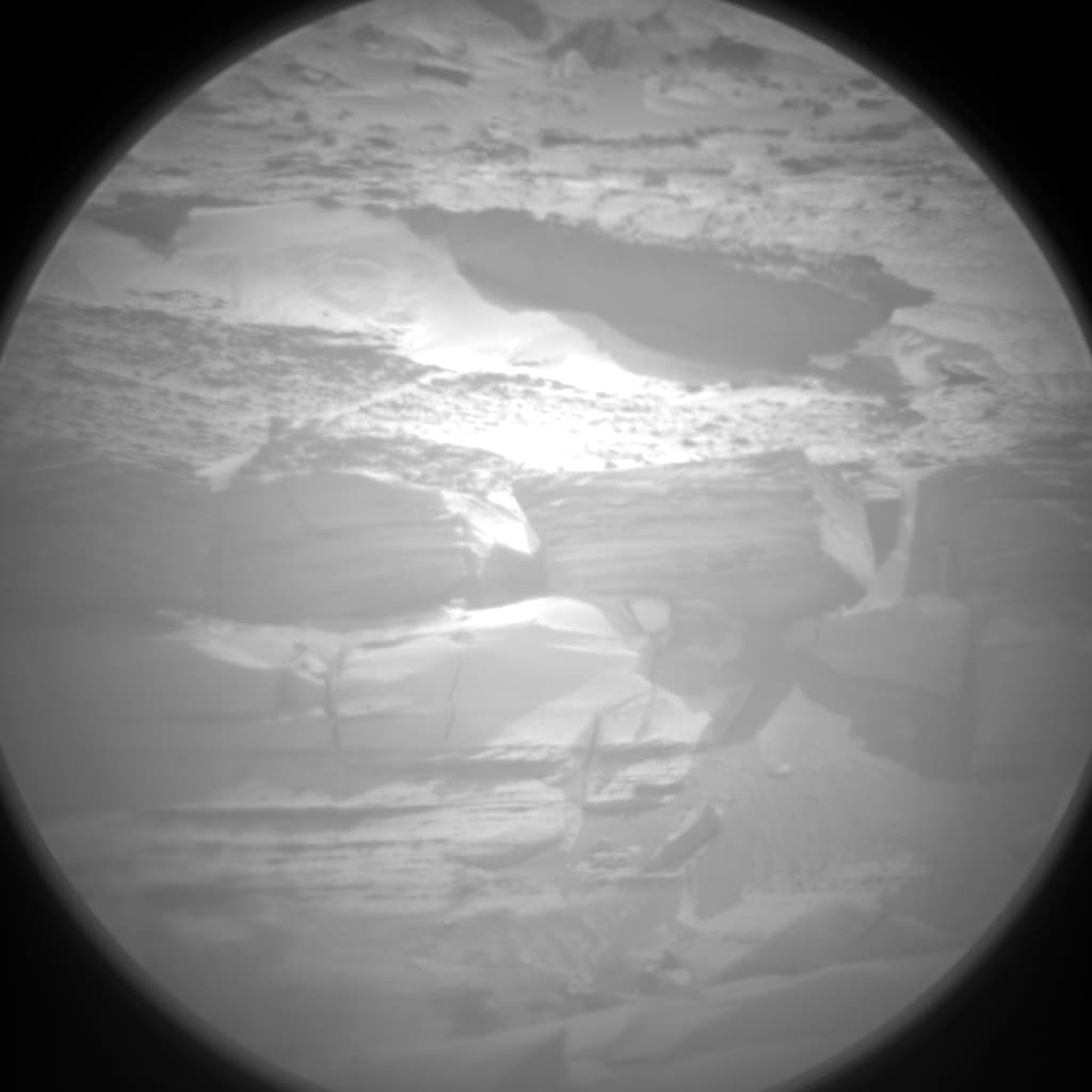 Foto de Marte da câmera CHEMCAM_RMI