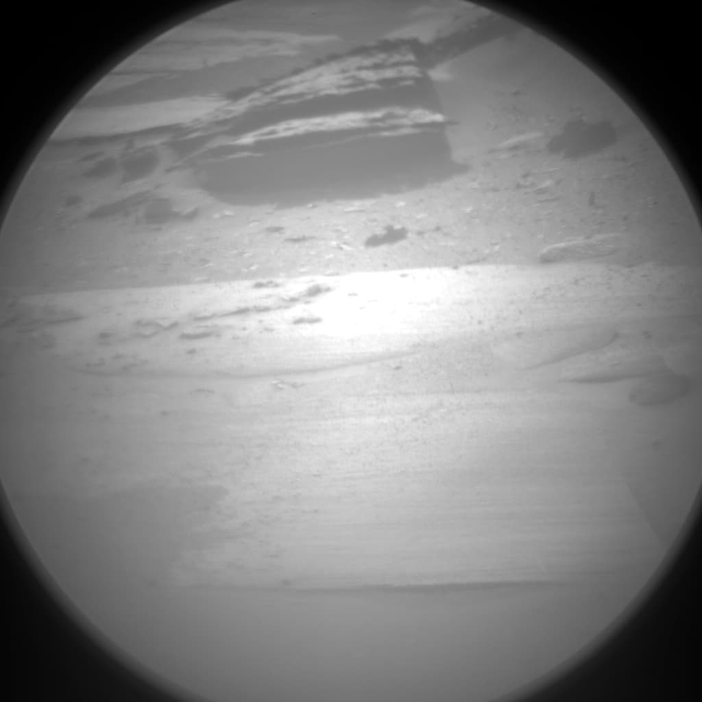 Foto de Marte da câmera CHEMCAM_RMI
