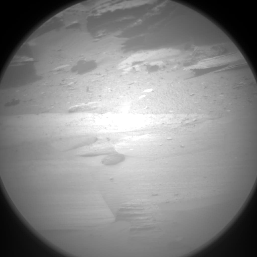 Foto de Marte da câmera CHEMCAM_RMI