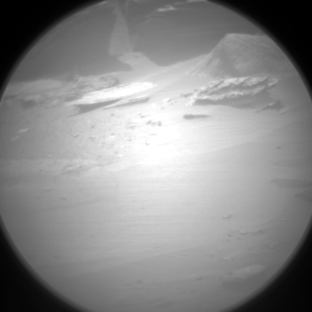 Foto de Marte da câmera CHEMCAM_RMI