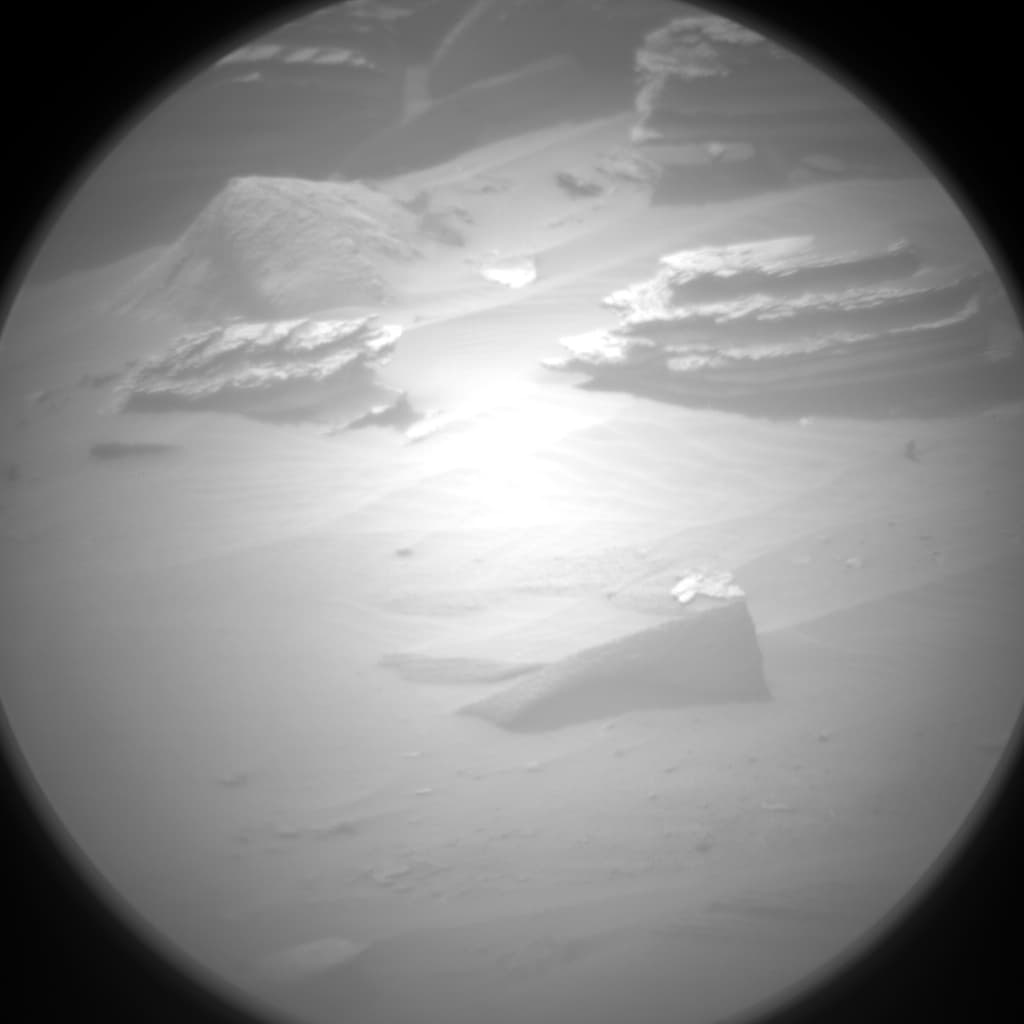 Foto de Marte da câmera CHEMCAM_RMI