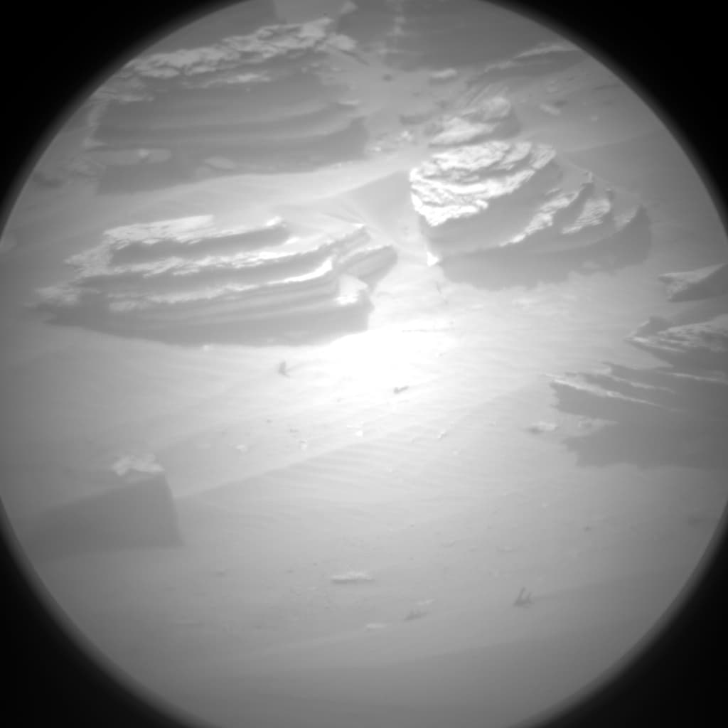 Foto de Marte da câmera CHEMCAM_RMI