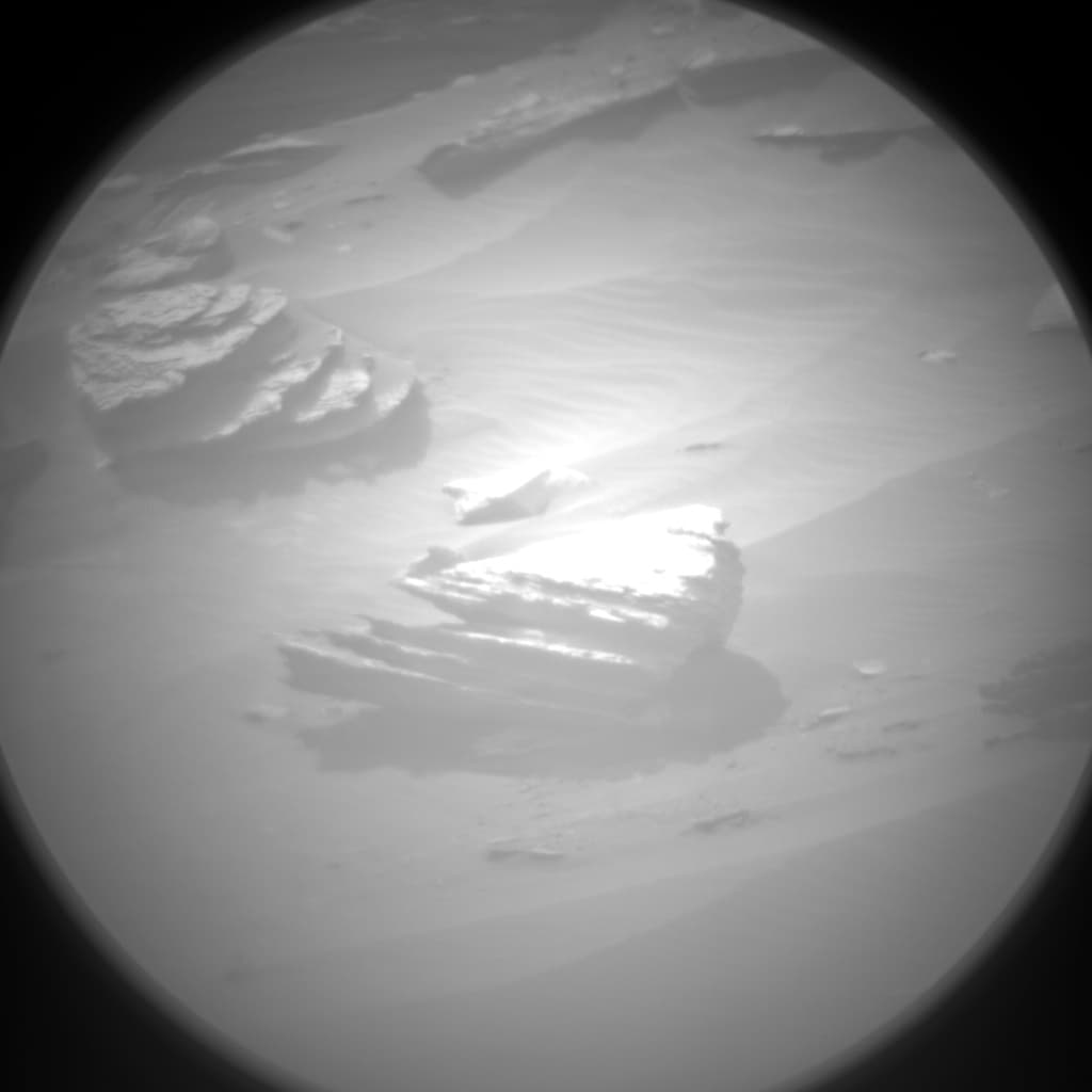Foto de Marte da câmera CHEMCAM_RMI