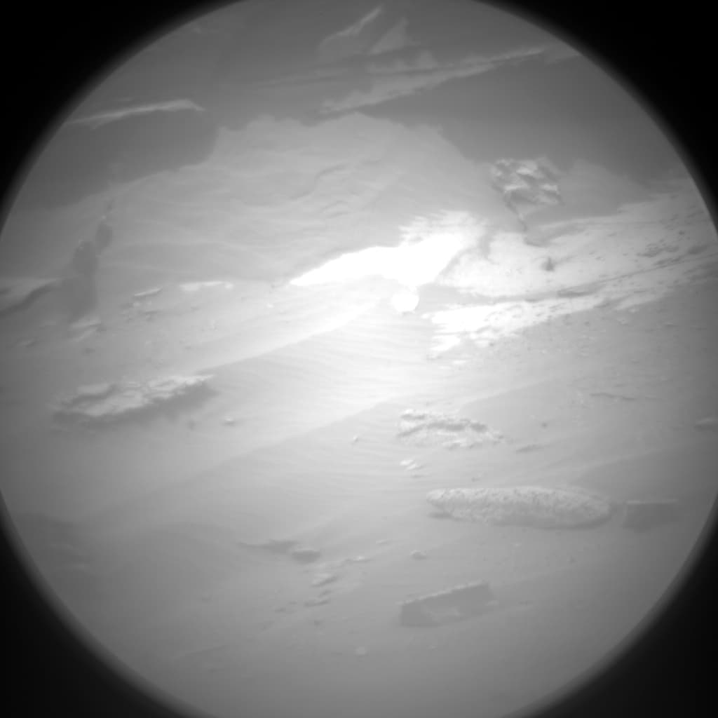 Foto de Marte da câmera CHEMCAM_RMI