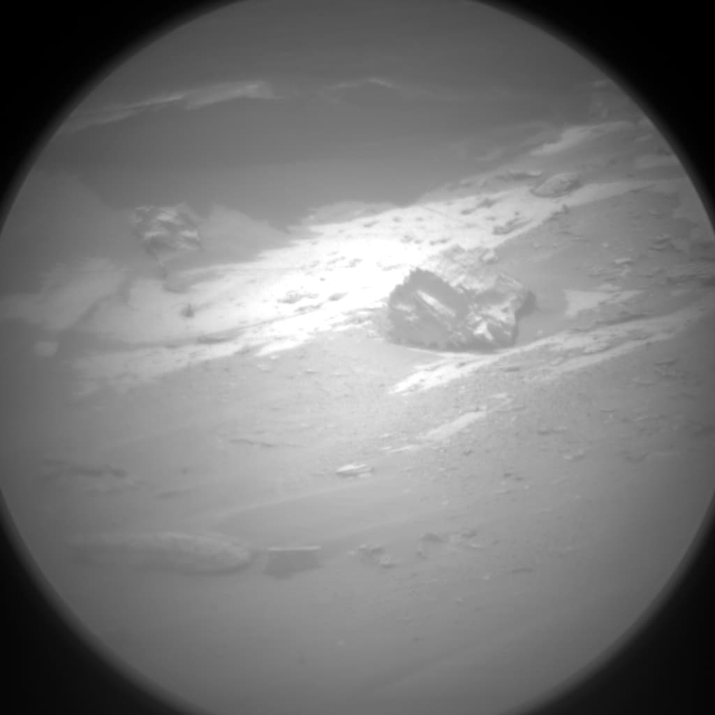 Foto de Marte da câmera CHEMCAM_RMI
