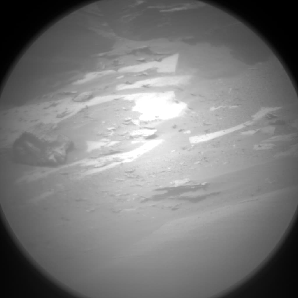 Foto de Marte da câmera CHEMCAM_RMI