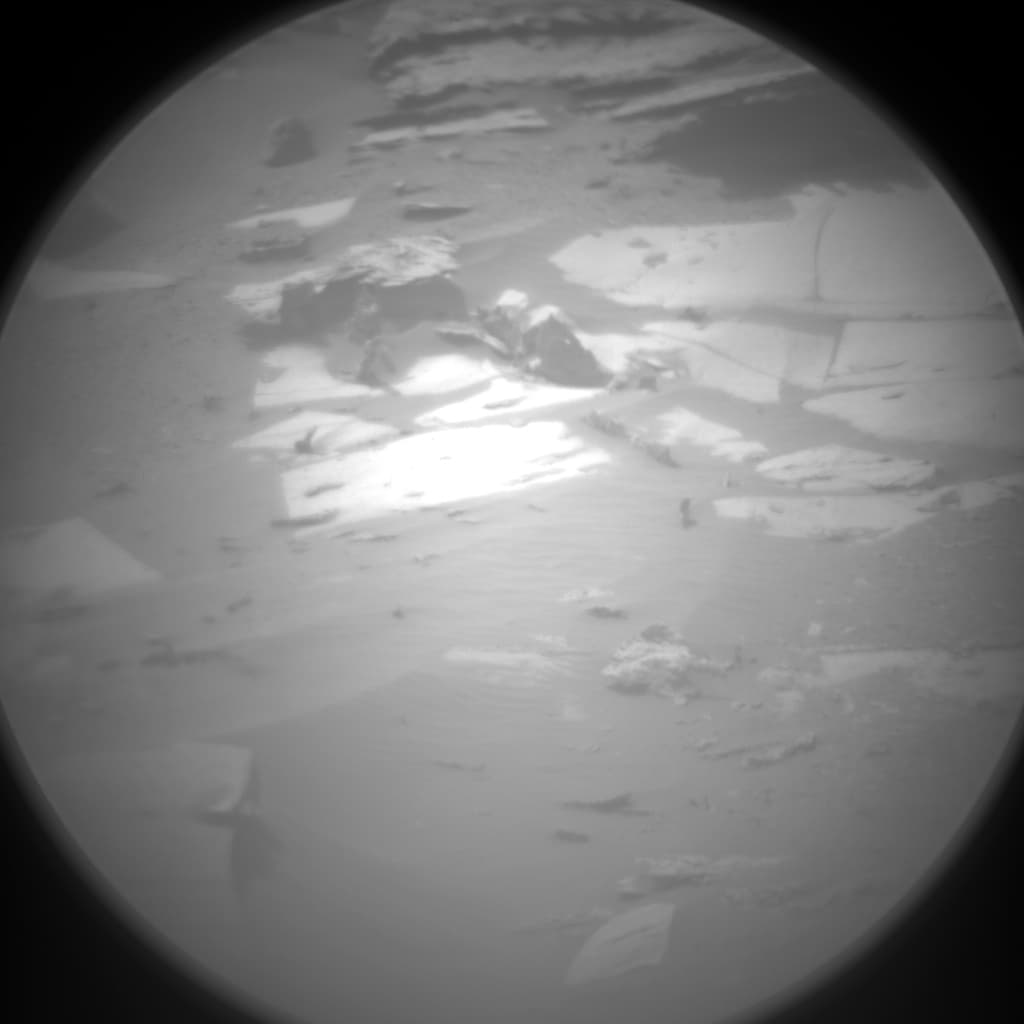 Foto de Marte da câmera CHEMCAM_RMI