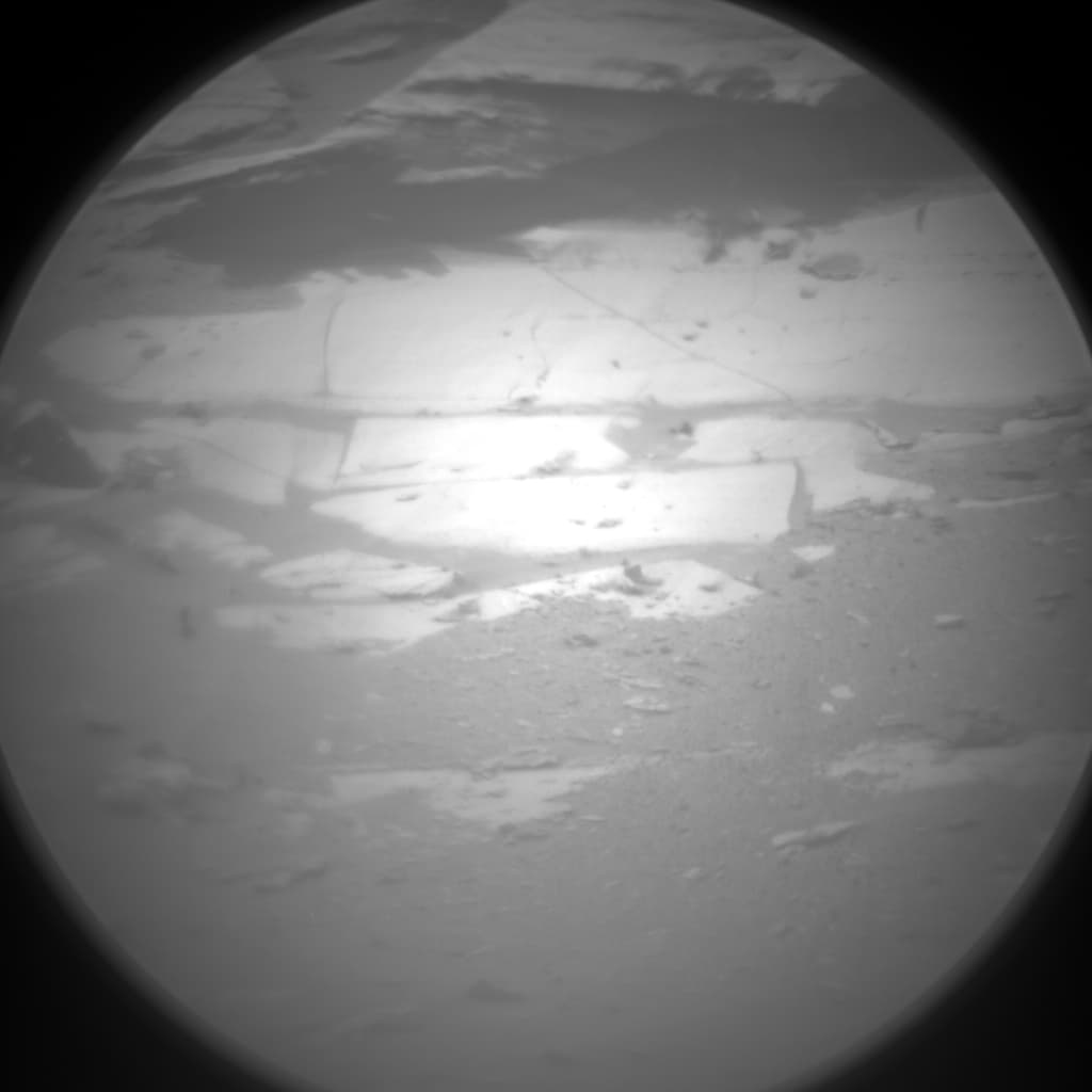 Foto de Marte da câmera CHEMCAM_RMI