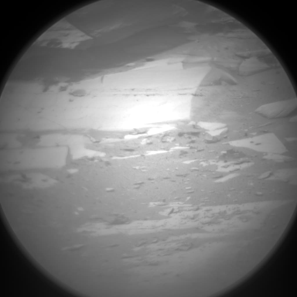 Foto de Marte da câmera CHEMCAM_RMI