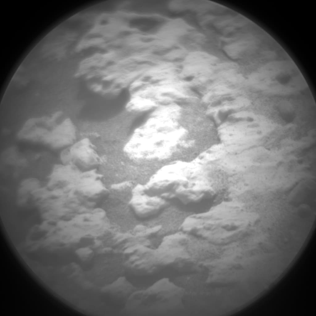 Mars image captured by CHEMCAM_RMI on Curiosity