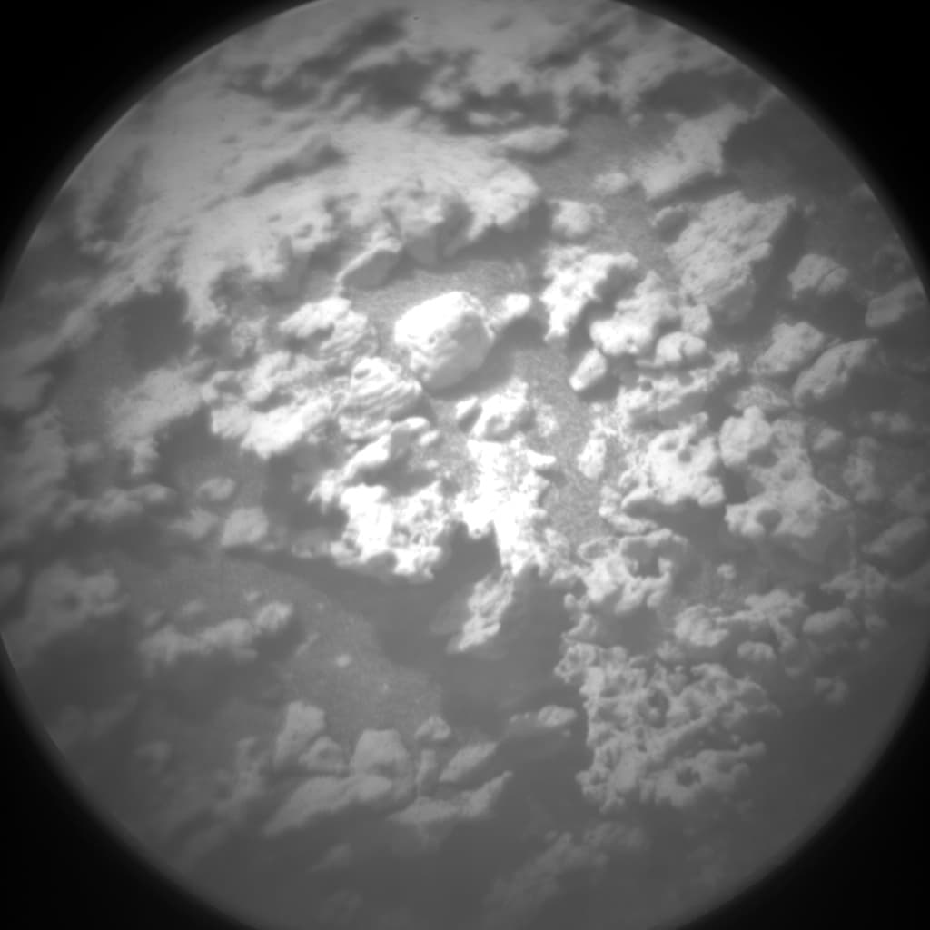Foto de Marte da câmera CHEMCAM_RMI