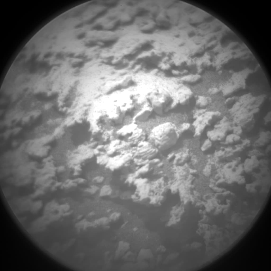 Foto de Marte da câmera CHEMCAM_RMI