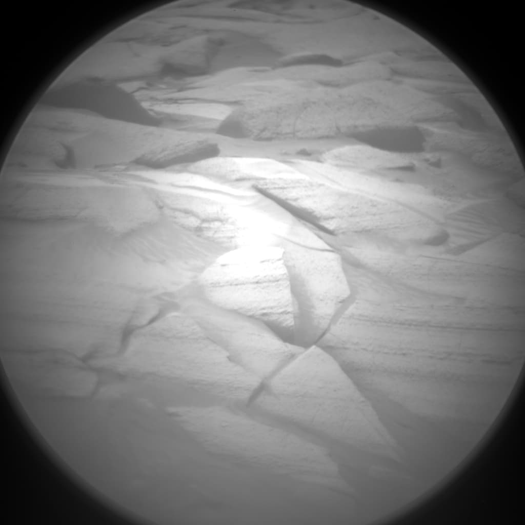 Foto de Marte da câmera CHEMCAM_RMI