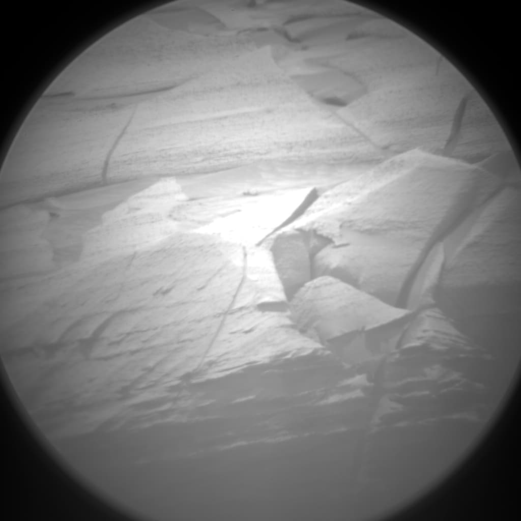 Foto de Marte da câmera CHEMCAM_RMI