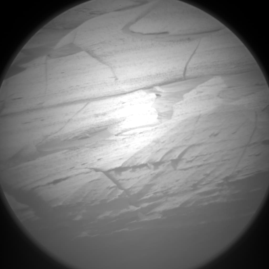 Foto de Marte da câmera CHEMCAM_RMI