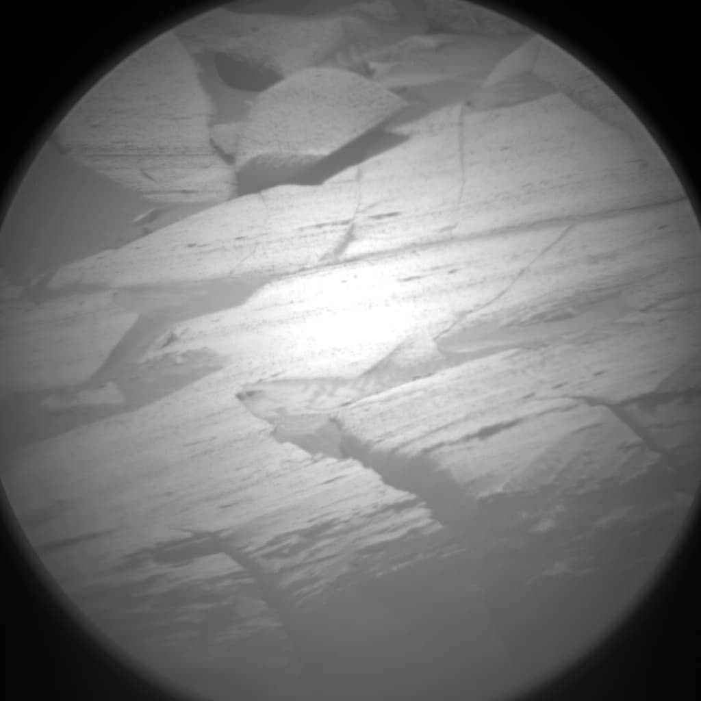Foto de Marte da câmera CHEMCAM_RMI