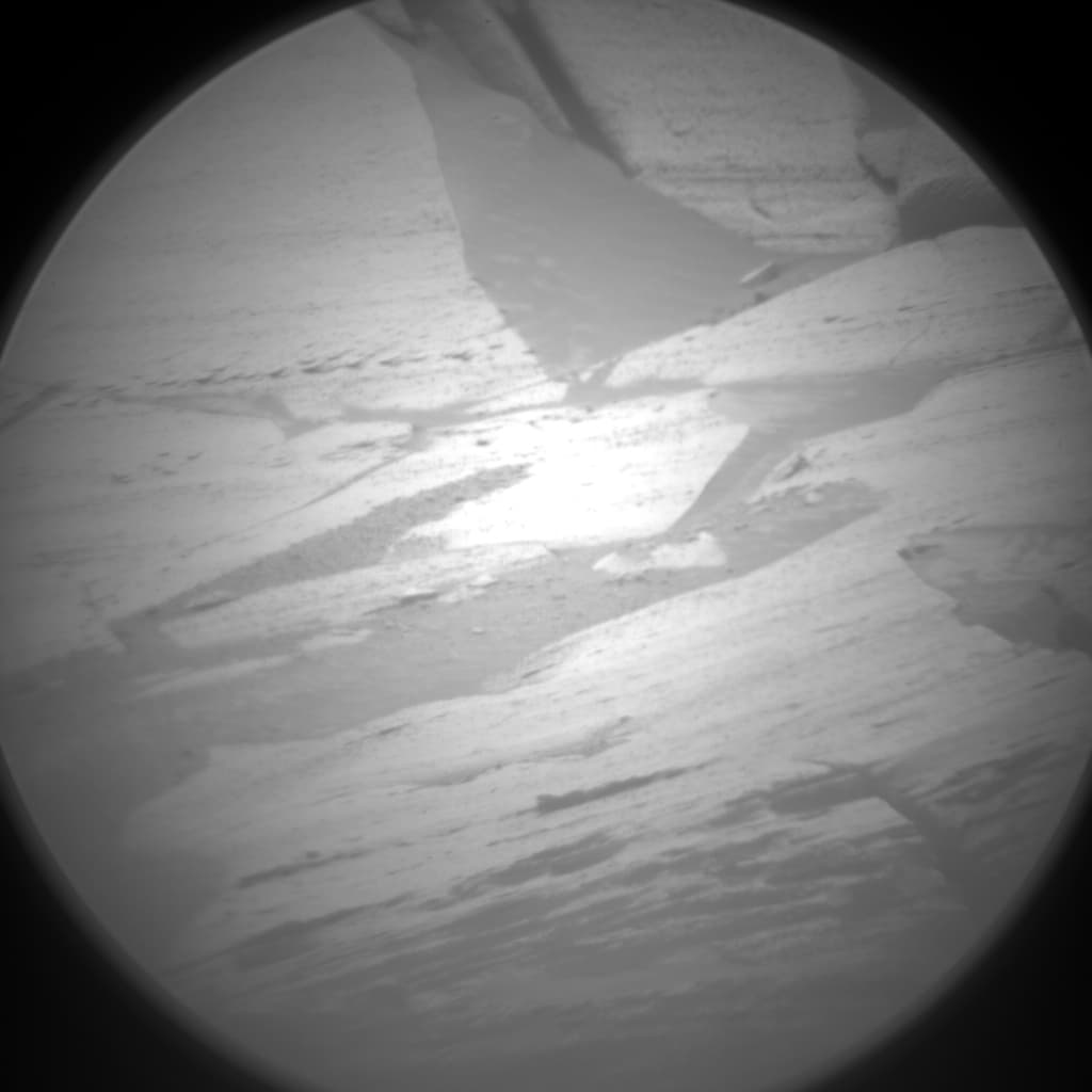 Foto de Marte da câmera CHEMCAM_RMI