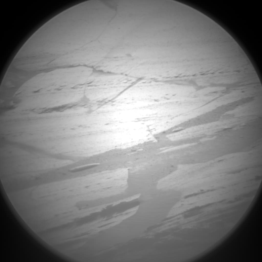 Foto de Marte da câmera CHEMCAM_RMI