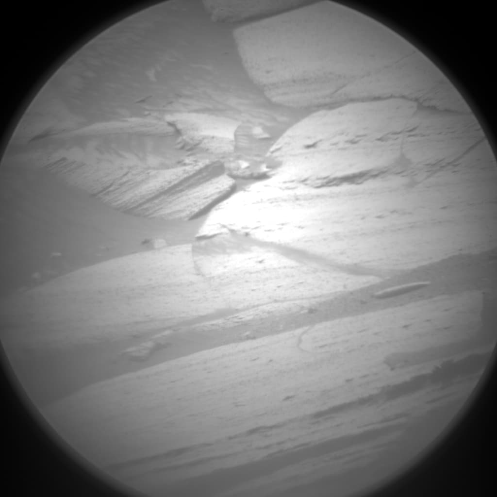 Foto de Marte da câmera CHEMCAM_RMI