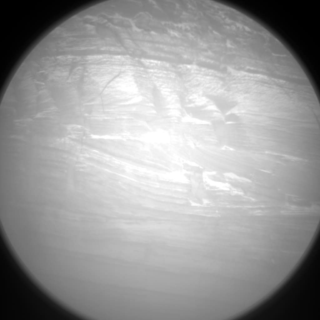 Foto de Marte da câmera CHEMCAM_RMI