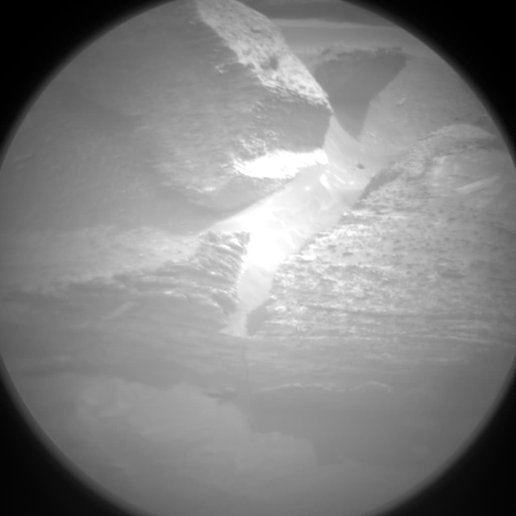 Mars image captured by CHEMCAM_RMI on Curiosity
