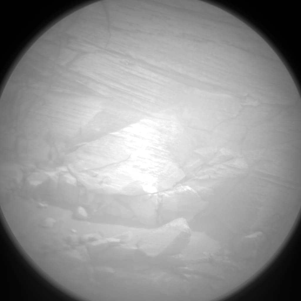 Mars image captured by CHEMCAM_RMI on Curiosity