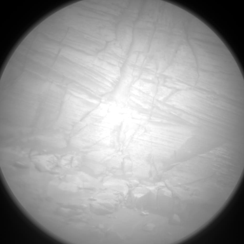 Mars image captured by CHEMCAM_RMI on Curiosity