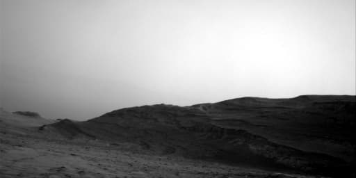 Mars image captured by NAV_RIGHT_B on Curiosity