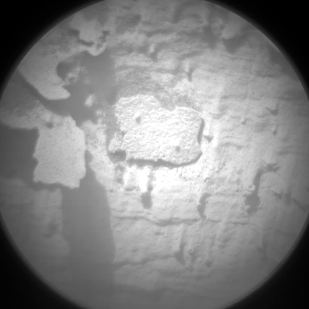 Mars image captured by CHEMCAM_RMI on Curiosity