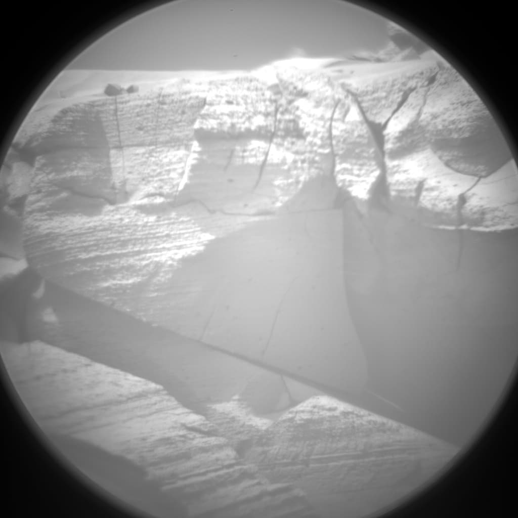 Mars image captured by CHEMCAM_RMI on Curiosity