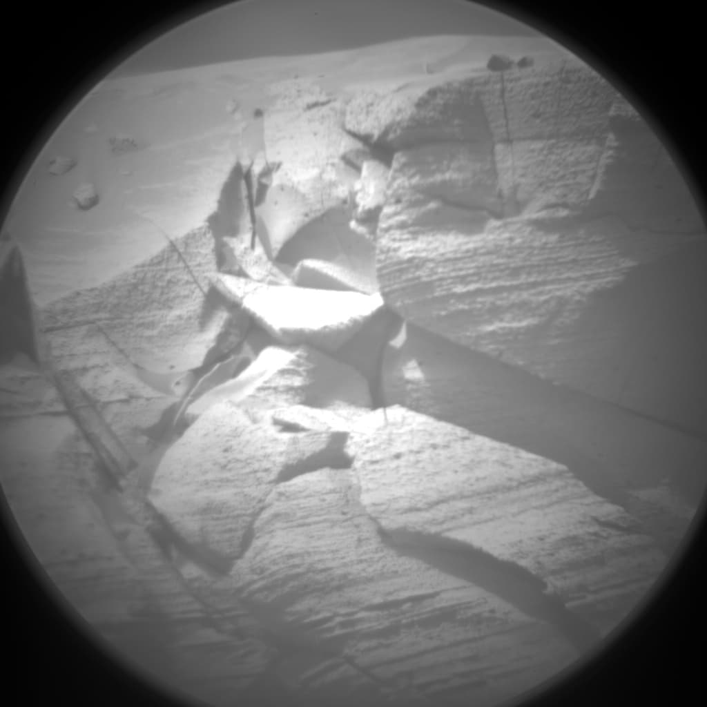 Mars image captured by CHEMCAM_RMI on Curiosity