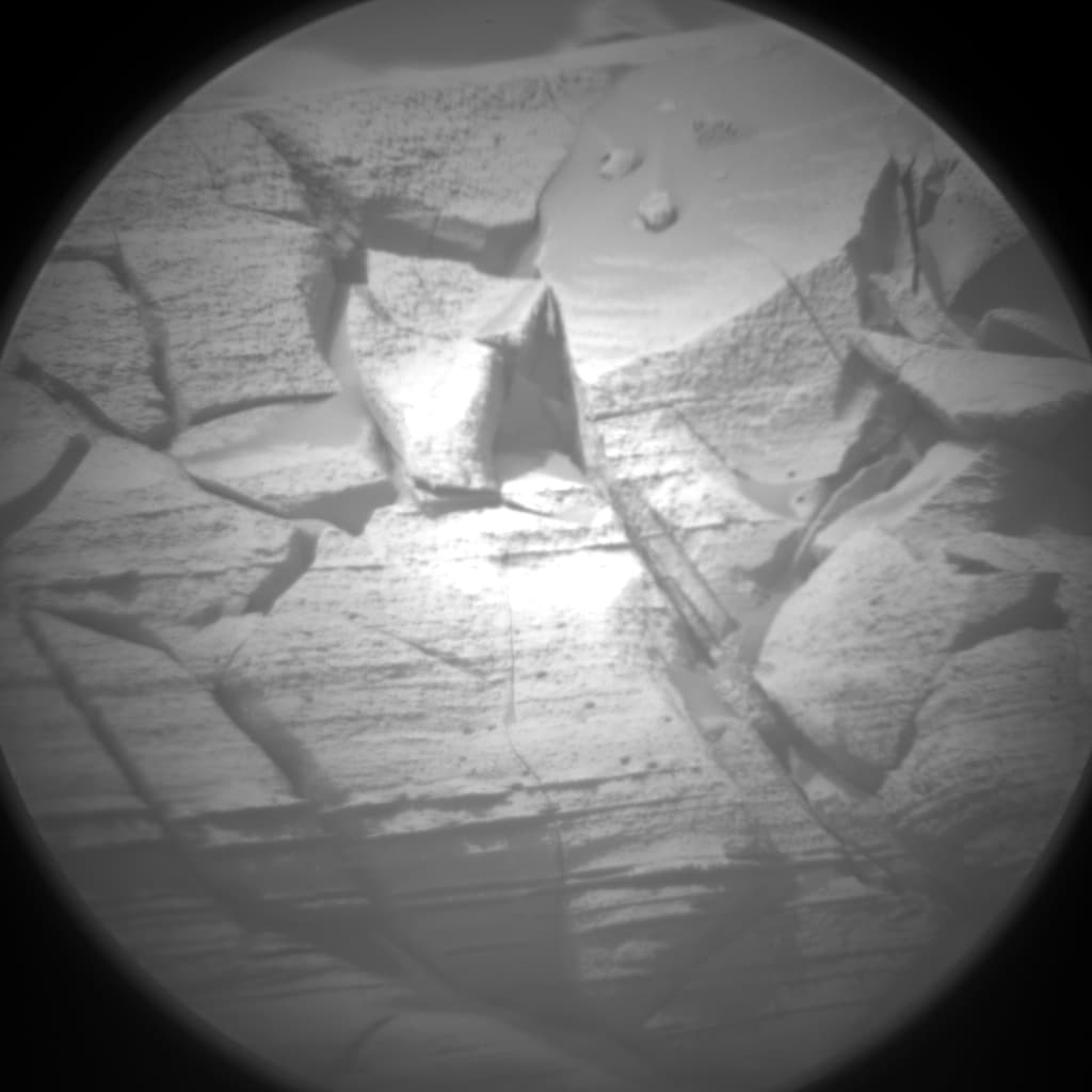 Mars image captured by CHEMCAM_RMI on Curiosity