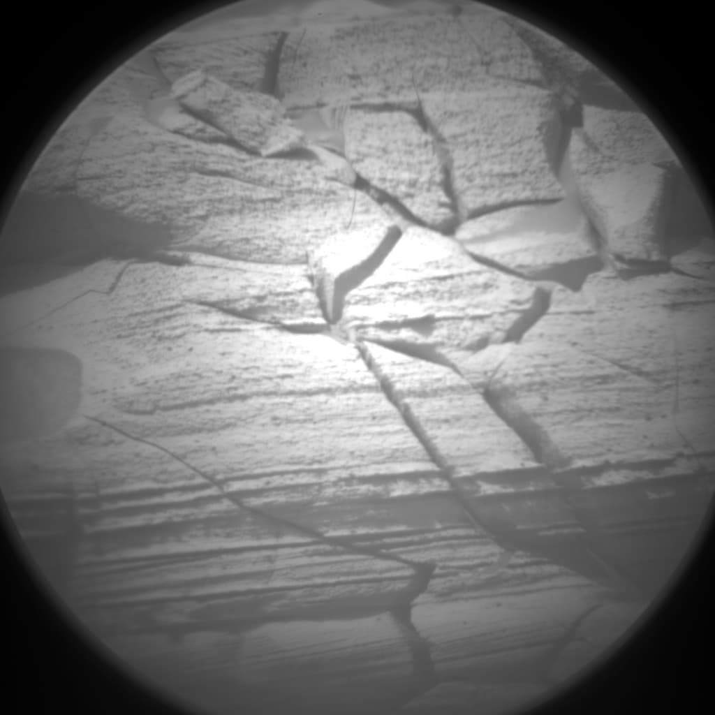 Mars image captured by CHEMCAM_RMI on Curiosity