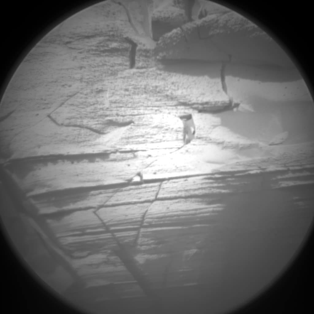 Mars image captured by CHEMCAM_RMI on Curiosity