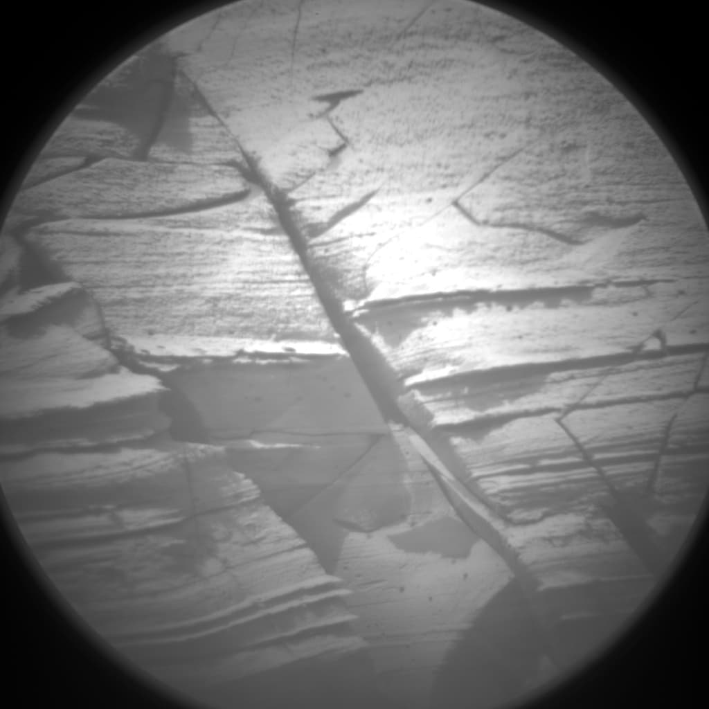 Mars image captured by CHEMCAM_RMI on Curiosity